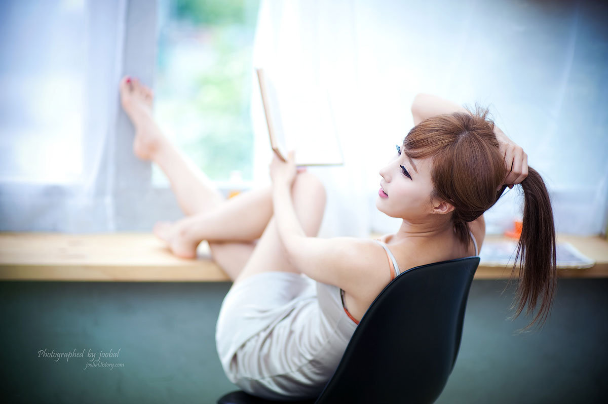Korean model Im Min Young