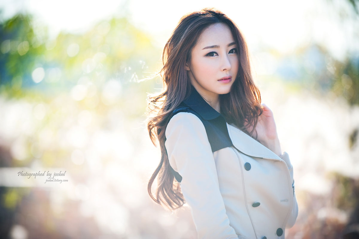 Eun Bin Korean autumn photoshoot