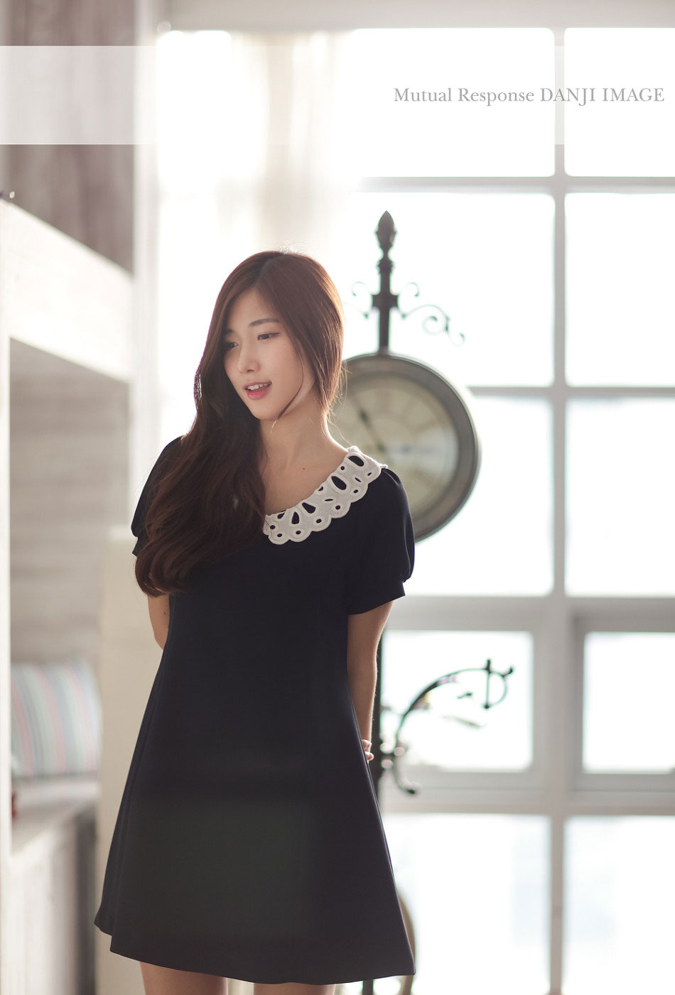 Korean model Gaeul studio photoshoot