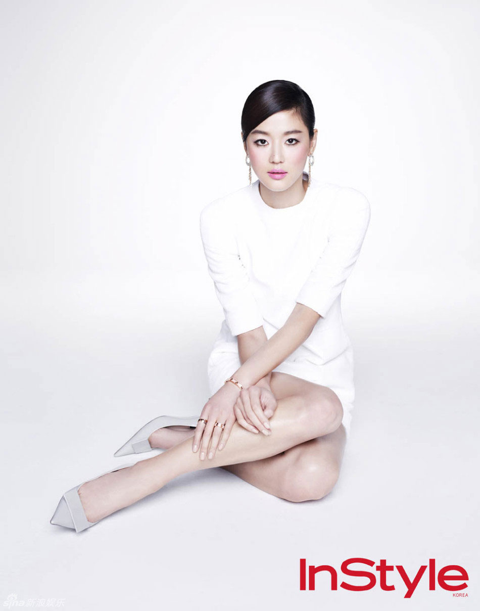 Actress Jun Ji Hyun Instyle Magazine