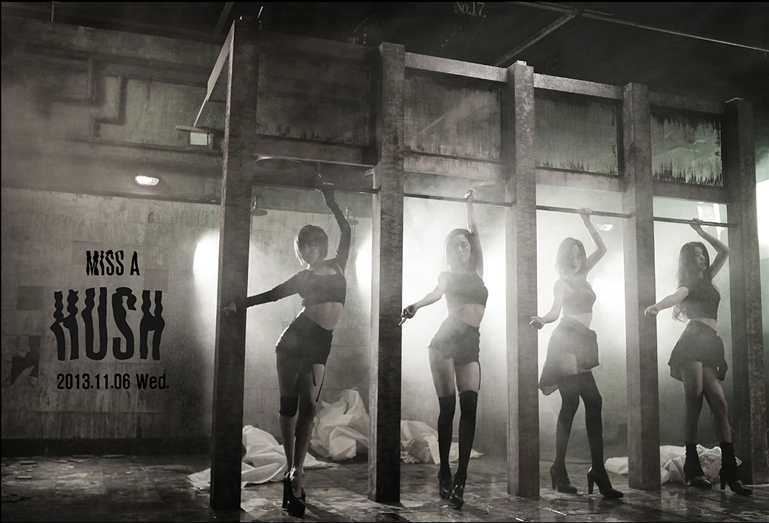 Korean girl group Miss A Hush album