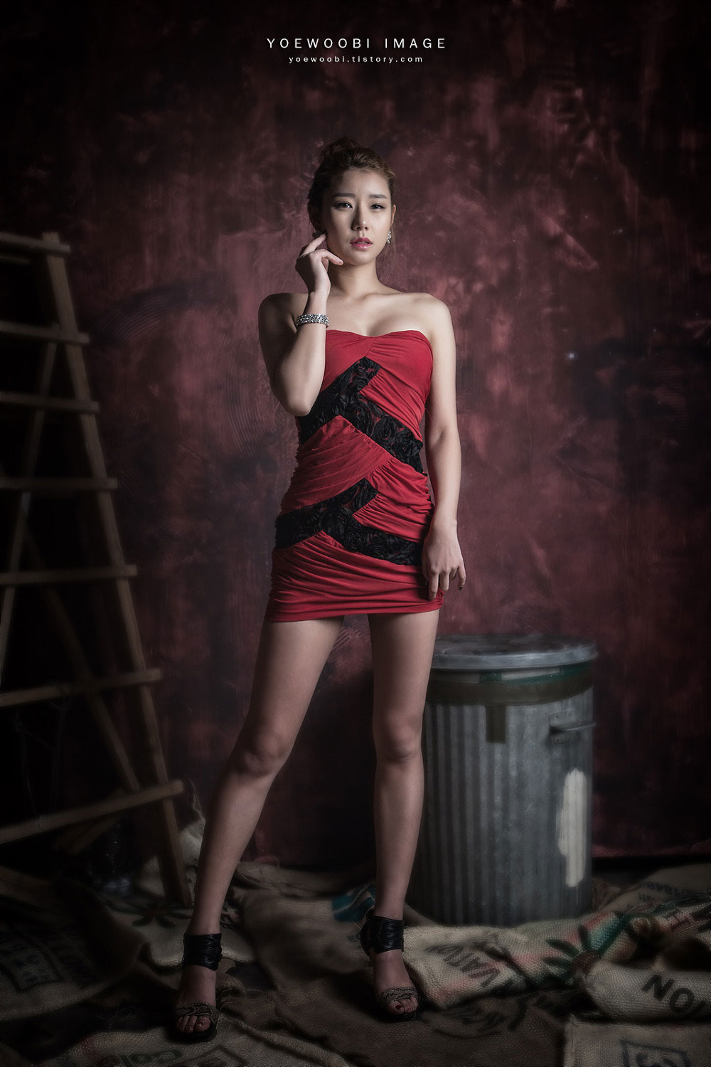 Korean model Kim Si Yeon photography