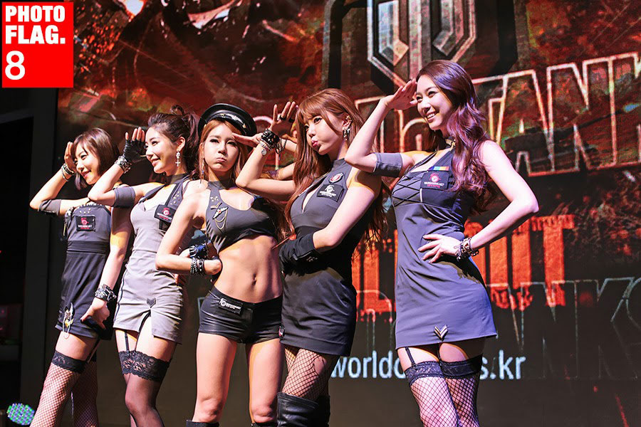 GSTAR 2013 WarGaming Korean models