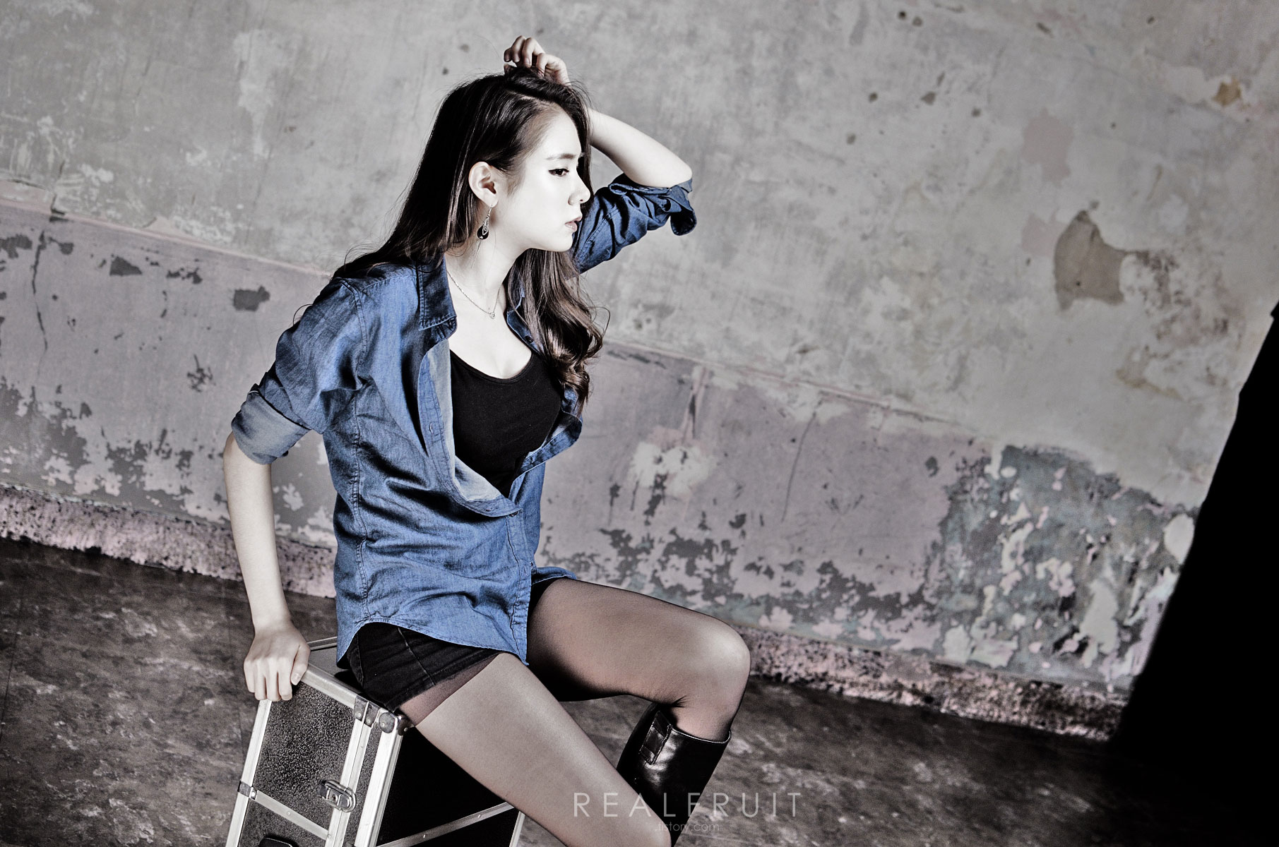 Korean model Min Yu Rin