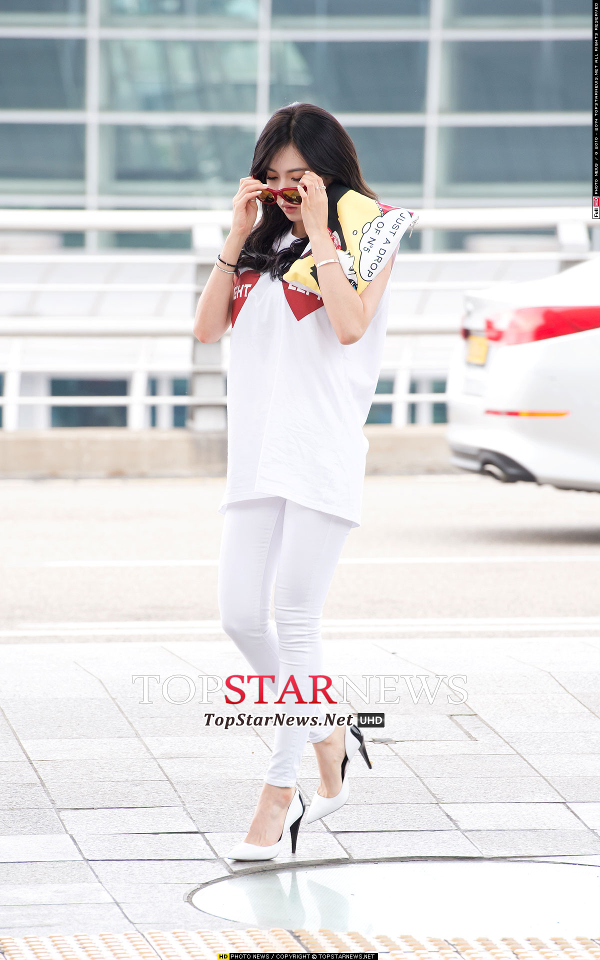 4Minute Hyuna Korean airport fashion