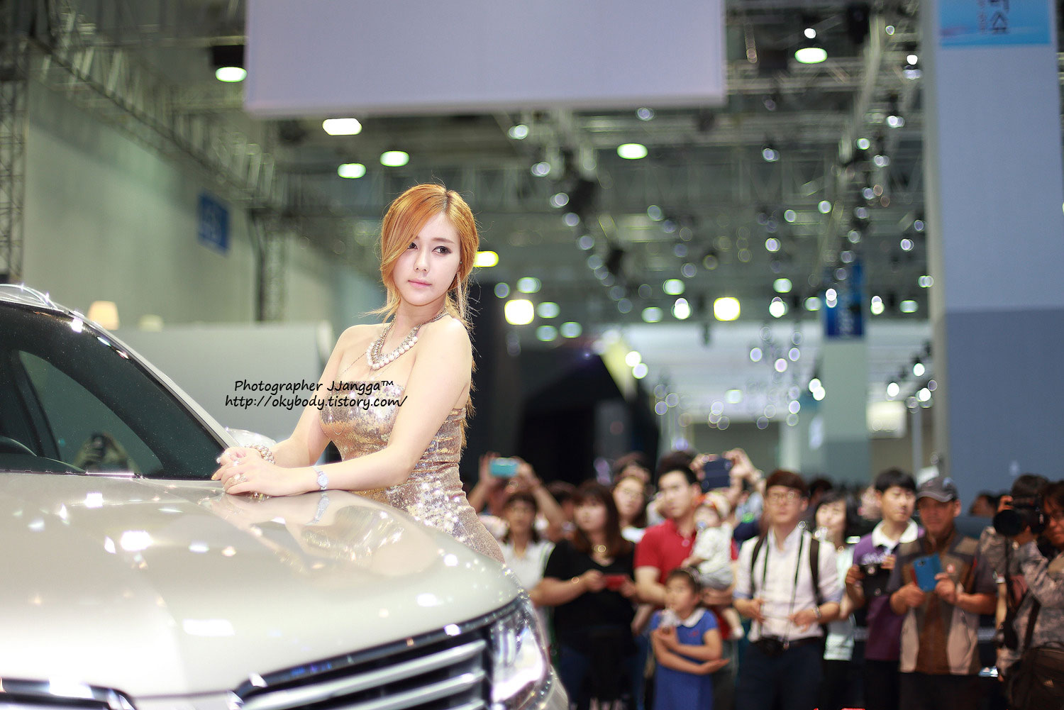 Kim Ha Yul Busan International Motor Show 2014