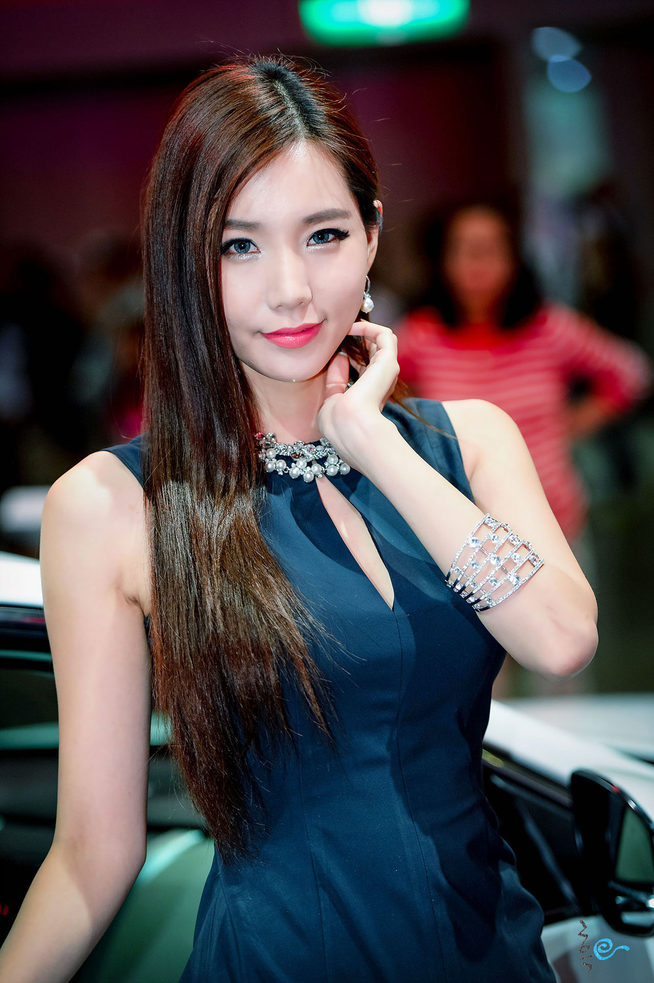 Model Lee Ji Min Busan Motor Show 2014