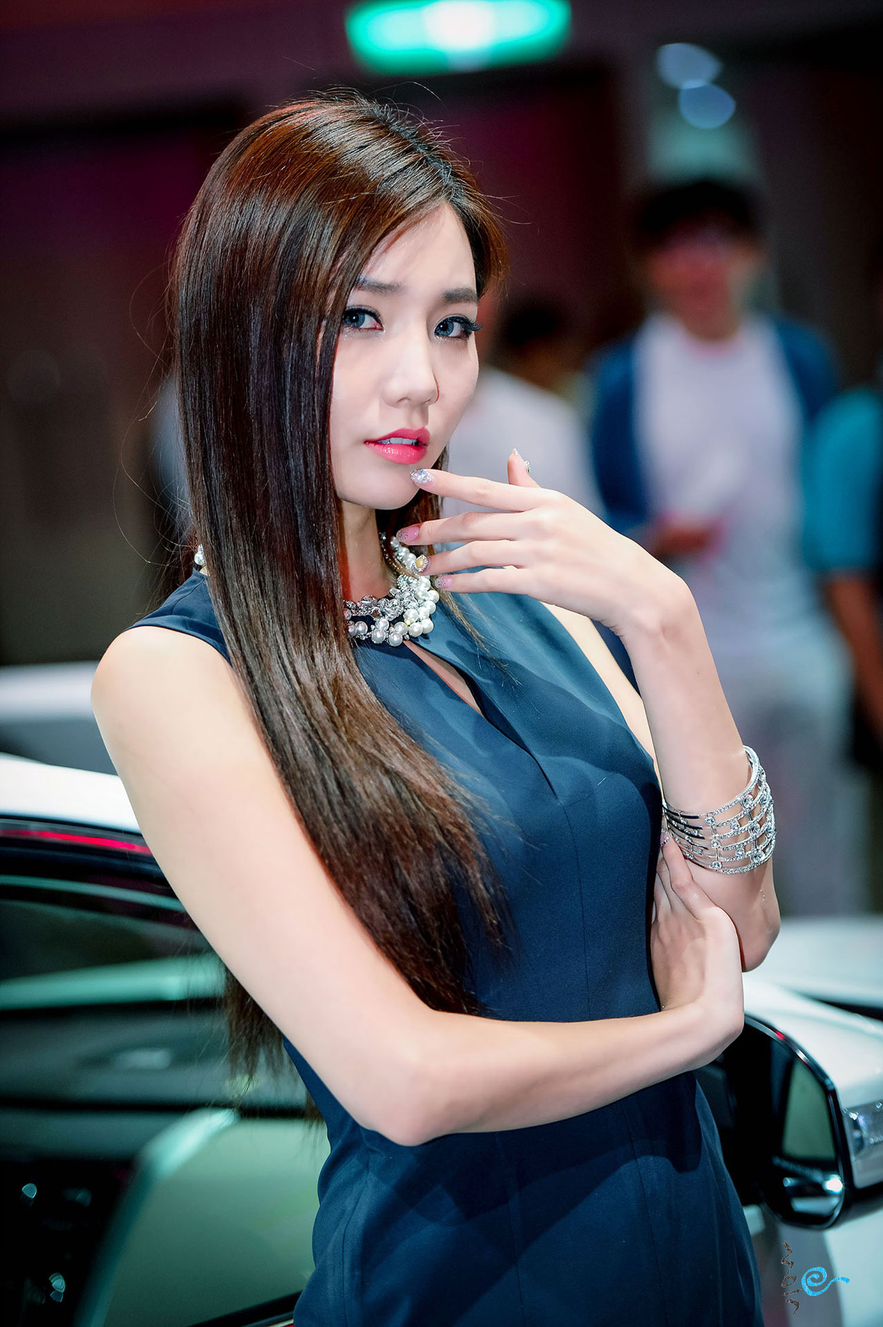 Model Lee Ji Min Busan Motor Show 2014
