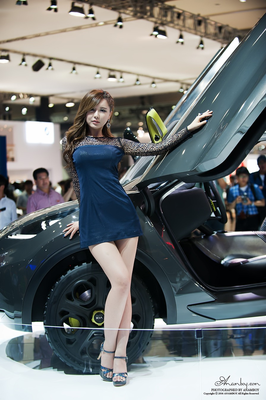 Ryu Ji Hye Busan Motor Show 2014 KIA