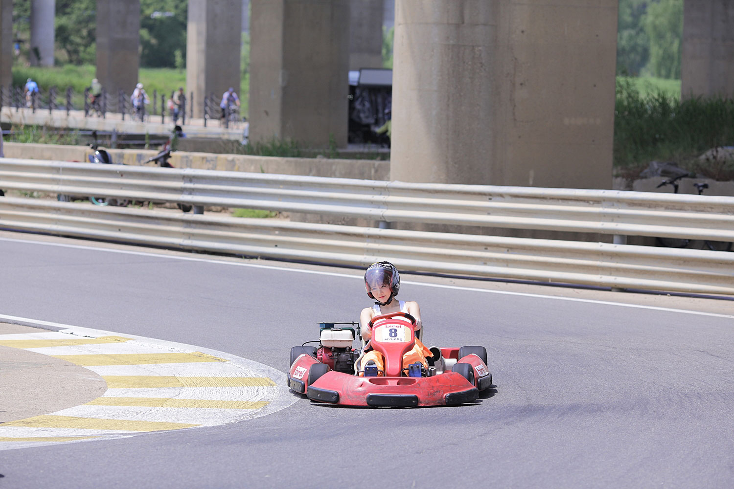 Korean Go Kart Racer Han Ga Eun