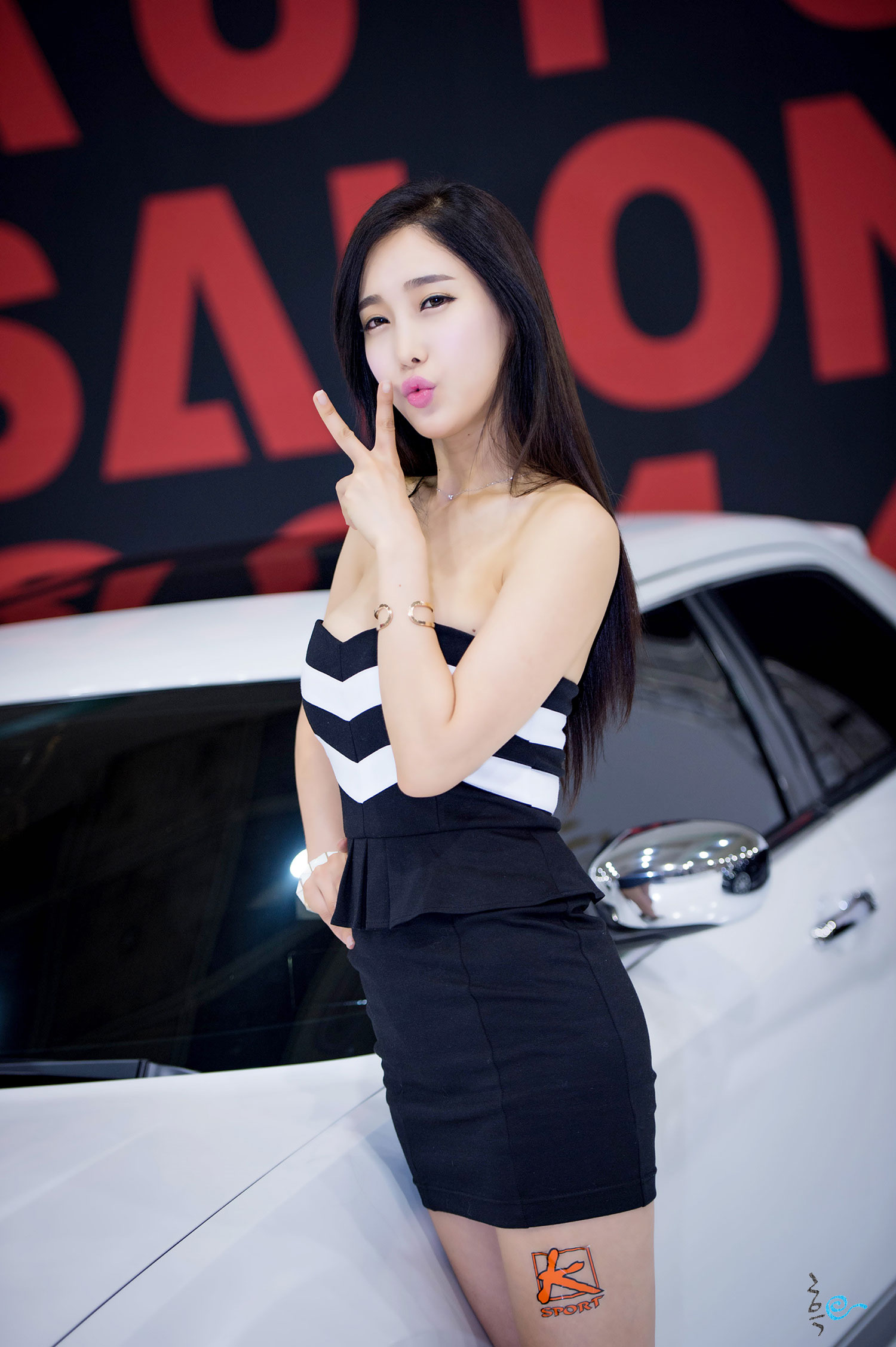 Im Min Young Seoul Auto Salon 2014 K-Sport