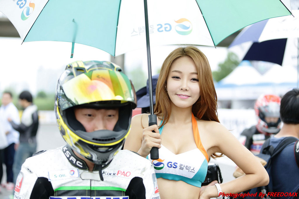 Lee Da Hee Korea Scooter Race 2014 GS Caltex