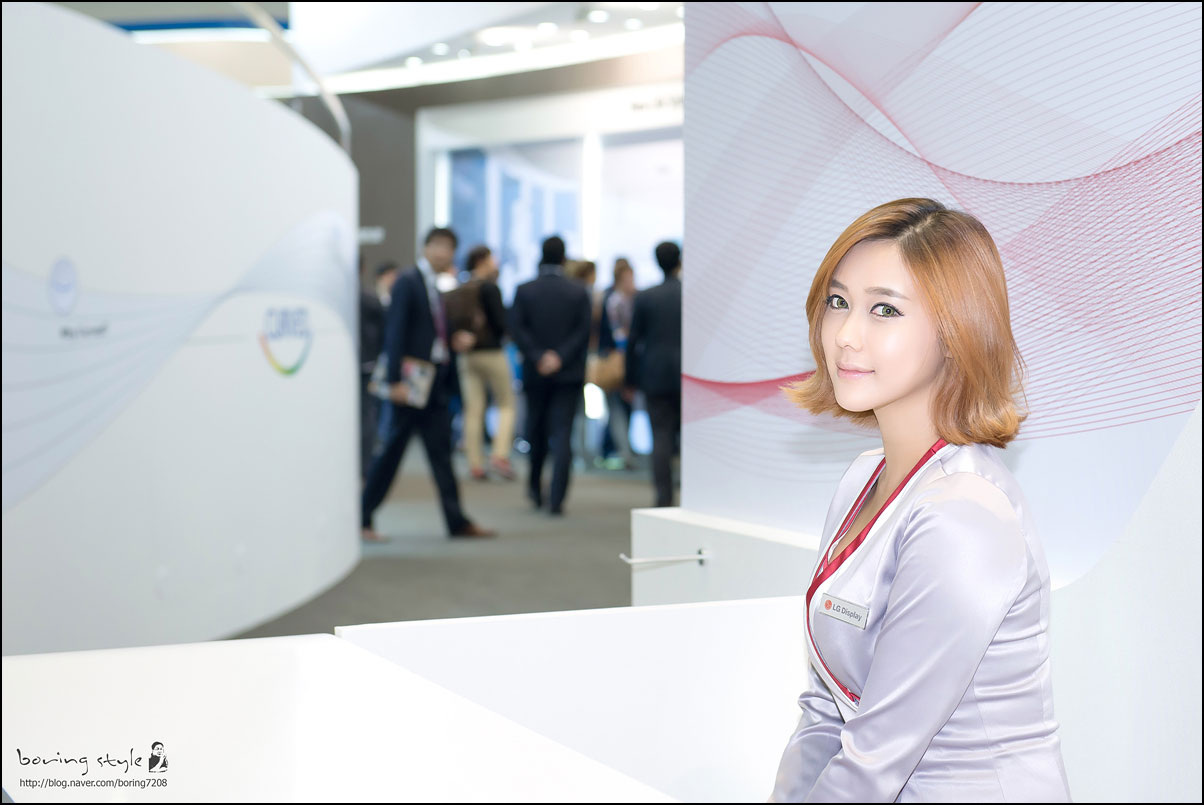 Kim Ha Yul Korea Electronics Show 2014 LG