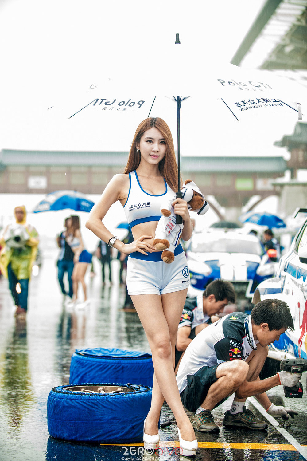 Lee Da Ryeong Super Race 2014 Shanghai Volkswagen