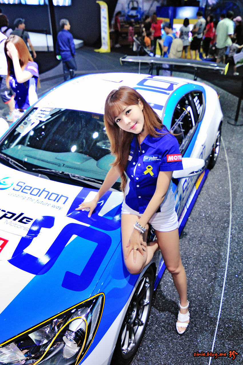 Seo Jin Ah BIMOS 2014 Purple Motorsports