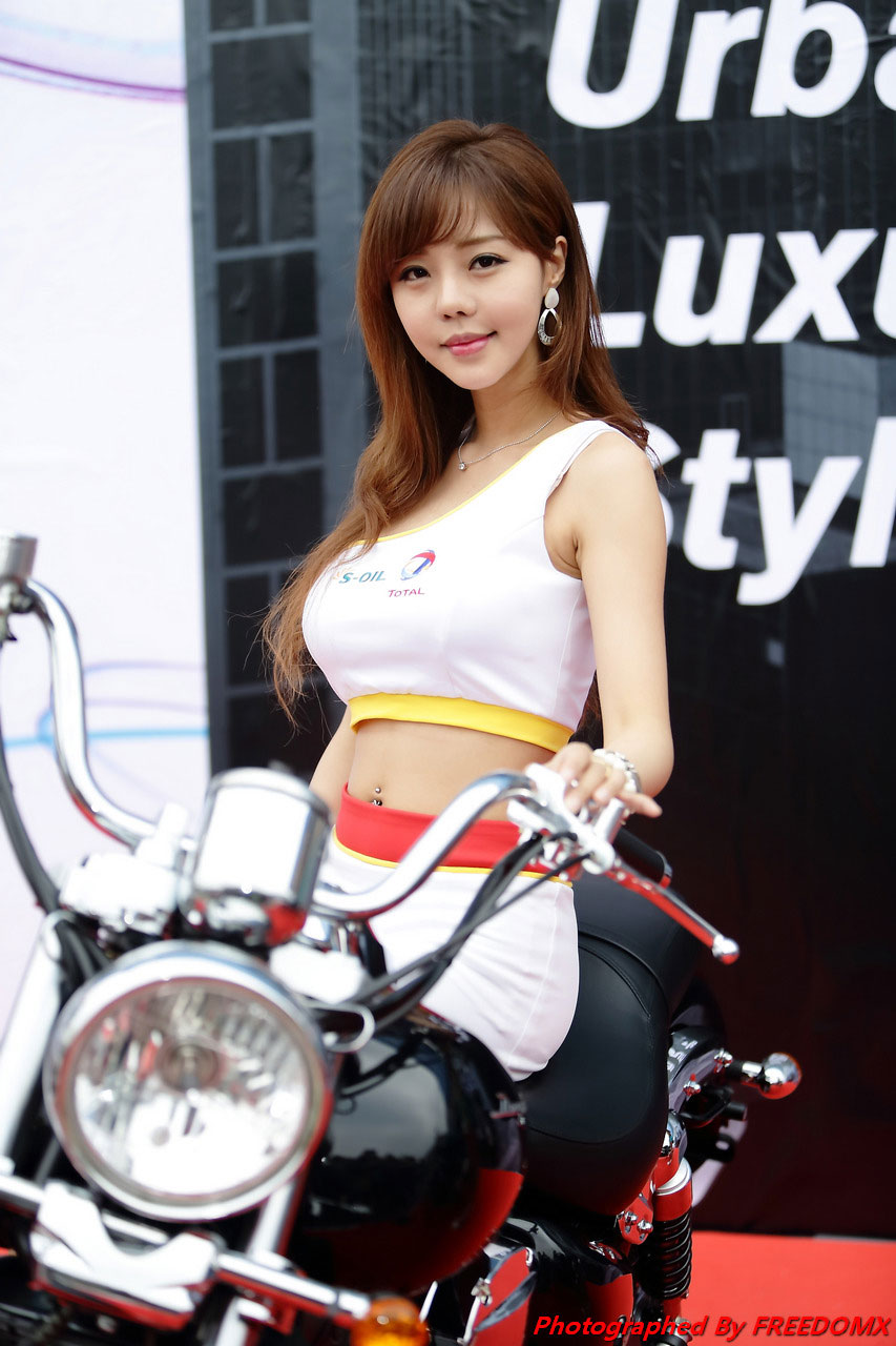 Seo Jin Ah Korea Scooter Race 2014 S-Oil Total