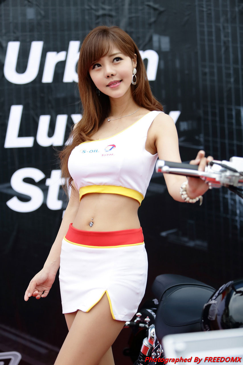 Seo Jin Ah Korea Scooter Race 2014 S-Oil Total