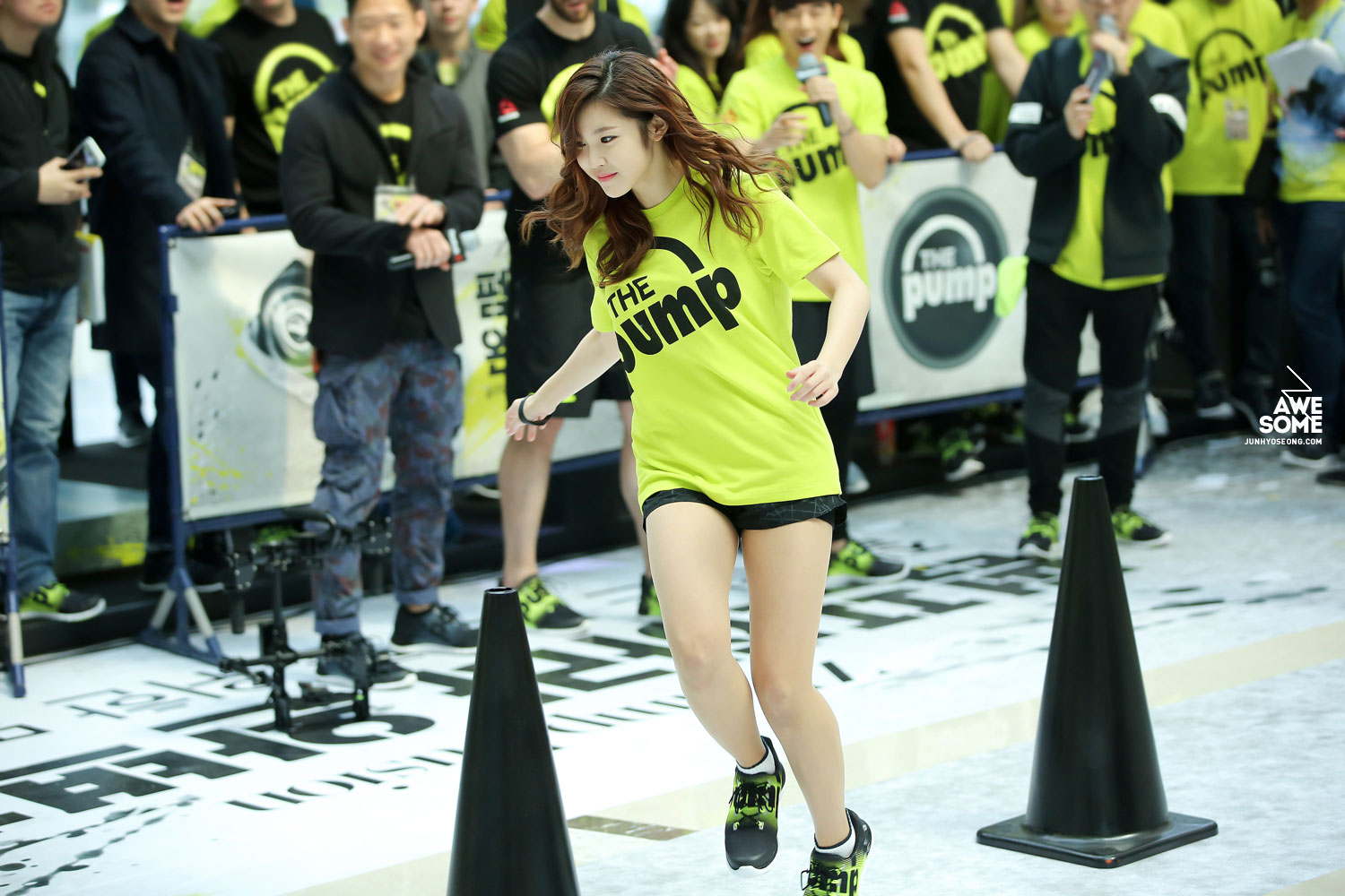 Secret Hyoseong Reebok ZPump Run Challenge