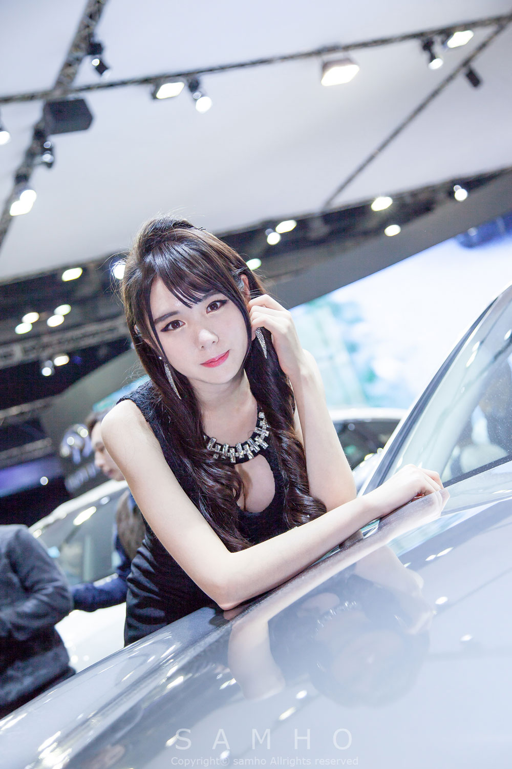 Min Yu Rin Seoul Motor Show 2015 Infiniti