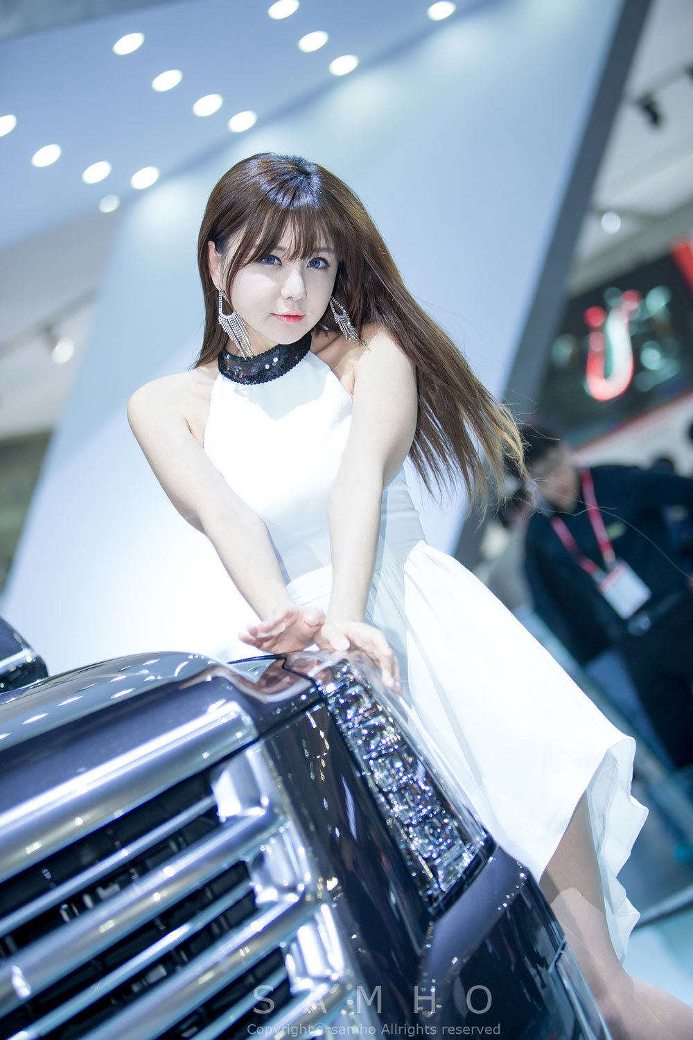 Ryu Ji Hye Seoul Motor Show 2015 Cadillac