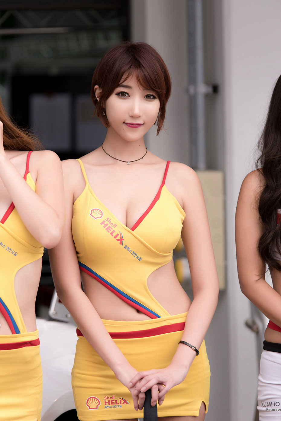 Yoo Ji Ah CJ Super Race 2015 Shell Helix