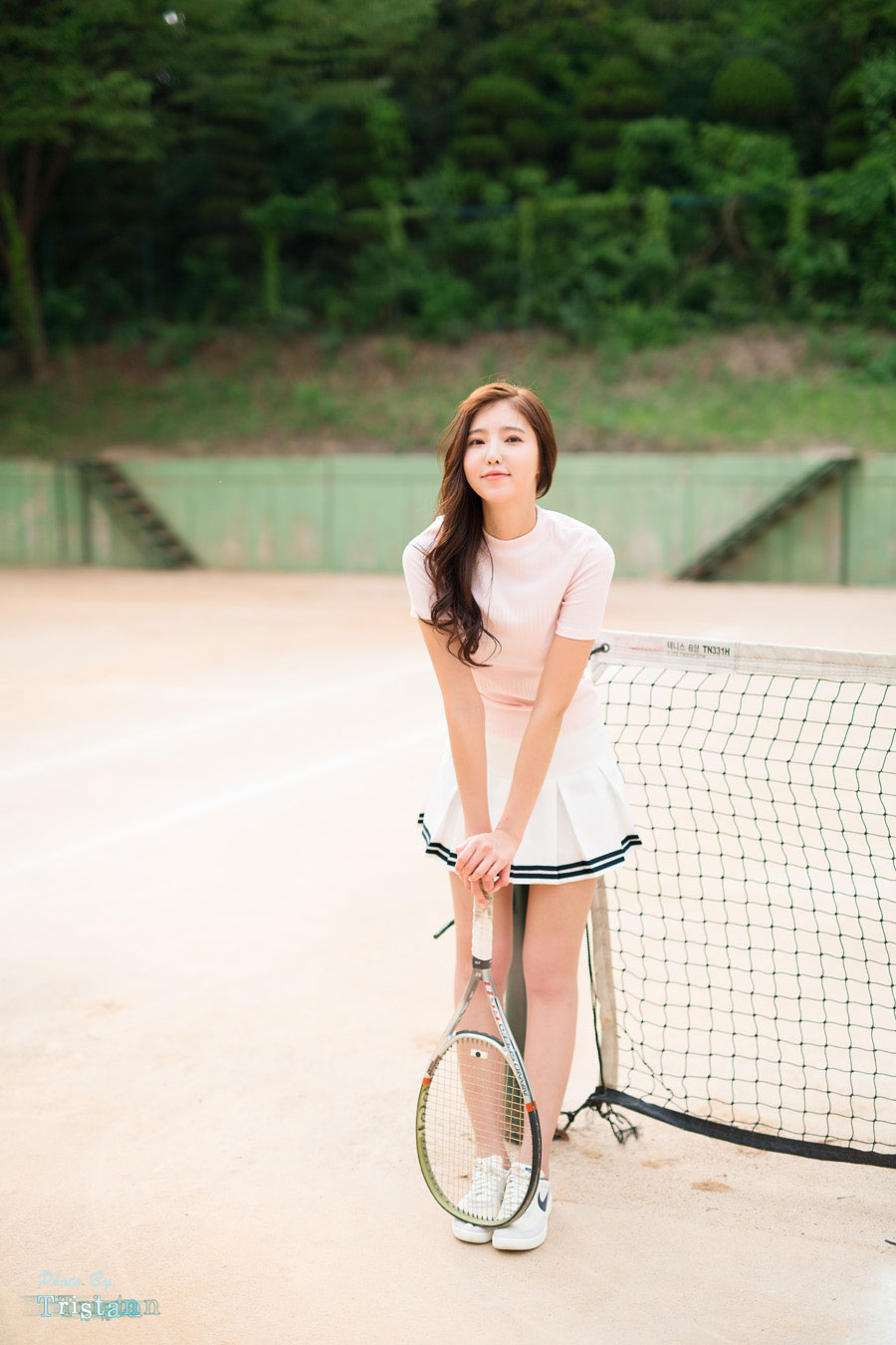 Korean model Kim Bo Ra tennis photoshoot