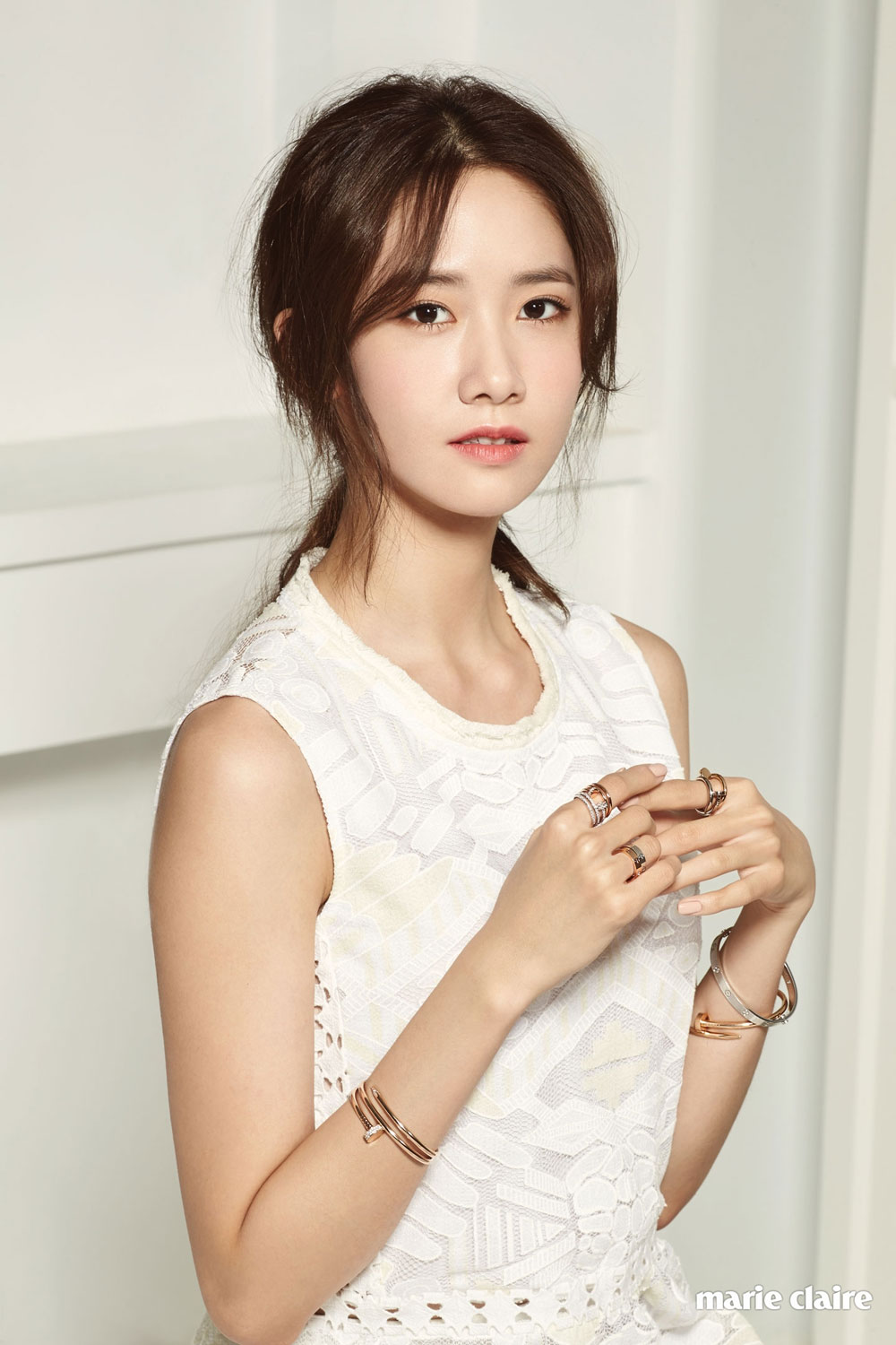 SNSD Yoona Marie Claire Magazine Cartier