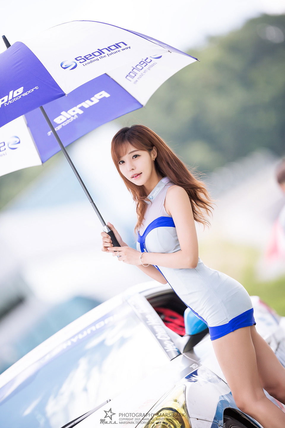 Seo Jin Ah Korea Speed Festival 2015 Purple Motorsport