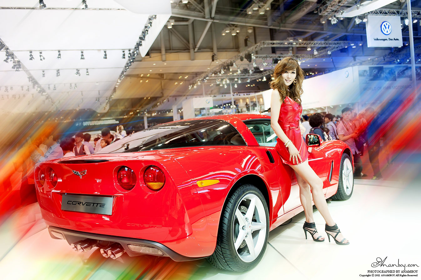 Nam Eun Joo Busan International Motor Show 2012 Chevrolet