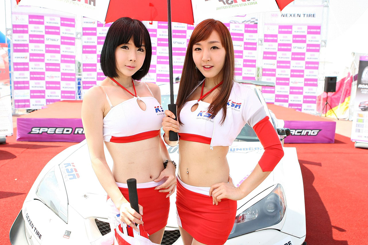 Nexen Speed Racing Korean race queens